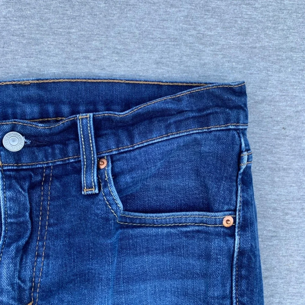 Levis 511 Slim Fit Jeans Mens 32x29 Blue Medium Wash Stretch Denim